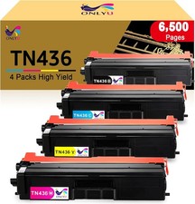 ONLYU Compatible Toner Cartridge L, tn436 1Black,1Cyan,1Magenta,1Yellow  picture