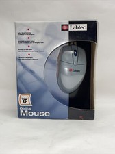 Vintage Labtec  3-Button Optical Mouse PS/2 Port Scroll Wheel Windows 95 98 ME picture