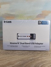 New Seal D-Link DWA-160 Xtreme N 300 Mbps Dual Band Wireless USB Adapter picture