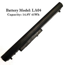 Genuine OEM 41Wh LA04 LA04DF Battery For HP Pavilion 14 15 728460-001 776622-001 picture