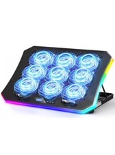 KeiBn Upgraded Laptop Cooling Pad, Gaming Laptop Fan Cooling Pad with 9 Quiet picture