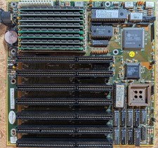 Magitronic 386SX/25 Motherboard w/8 MB RAM (A-B307) Vintage Rare Ready to Game picture