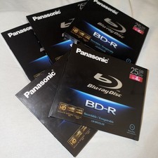 Panasonic LM-BR25LDE Bluray Disc 25GB Lot of 5 BRAND NEW SEALED picture