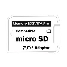 SING F LTD Sd2Vita Pro Adapter 3.0 Compatible with Ps Vita 3.60 Henkaku White  picture