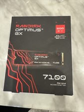 SanDisk Optimus GX 7100 PCIe 4.0x4 M.2 2280 NVMe 500GB SSD - Windows 10+  picture