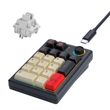 K19 Wireless Numeric Keyboard Mechanical Keypad Bluetooth Numpad 5.0/2.4GHz picture