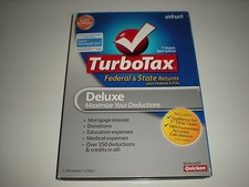 Turbotax 2010 Deluxe with state. Turbo tax.  New. picture