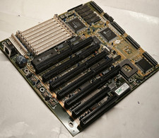 386 TK-82C390A-4N-D08 Motherboard with AMD DX40 Mhz CPU + 4 MB RAM + Bonus picture