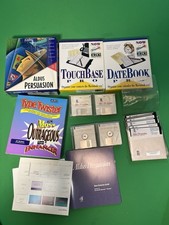Vintage 1990s Software- Aldus persuasion,Datebook Touchbase Type twister Mac Win picture