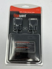 NEW Gigaware 6 Ft Serial Cable 9-pin (DB9) Male to Female #26-1402 1.82m 2601402 picture