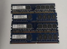 Nanya 4GB DDR2 PC2-6400 desktop RAM module. 4 Sticks At 1gb A Piece picture