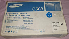 Genuine Samsung CLT-C508S Cyan Toner Cartridge CLP-620ND 670N/ND CLX-6220FX BNIB picture