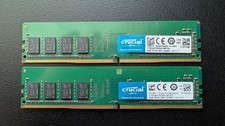 Crucial 16GB 2x8GB DDR4-2400 PC4-19200 CL17 Desktop RAM Tested picture
