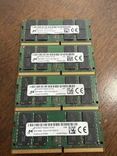 LOT of 4 Micron 8GB 2Rx8 PC4-2133P SODIMM Laptop RAM Memory picture