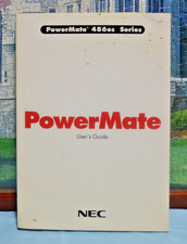 Vintage NEC PowerMate 486es Series User's Guide 1993 PC Manual picture