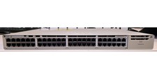 Cisco Catalyst C9200-48P-A 48-Port PoE+ Switch Network Advantage 1000W PSU 17.18 picture