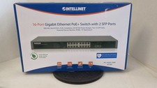 Intellinet IPS-16G02-250W 561983 16-Port Gigabit Ethernet PoE+ Switch w/2 SFP picture