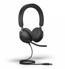 Jabra Evolve2 40 SE, MS Stereo Corded Computer Headset USB-C 24189-989-899 NEW picture