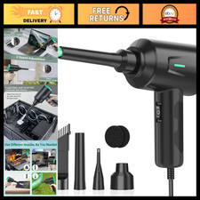High Power Electric Air Duster - 5.74oz Blower for PC & Electronics Cleaning - 2 picture