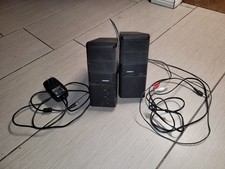 BOSE MediaMate Computer Speakers Personal Stereo Pair Black used picture