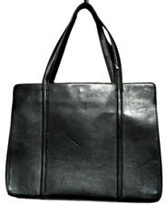 franklin covey lauren Nappa Leather Brief-Tote 17 x 12.5 x 2.5 in NEW old stock picture