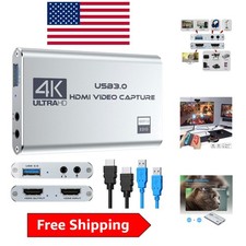 Professional 4K & 1080P Video Capture Card with USB 3.0 for Gamers & Streamers picture