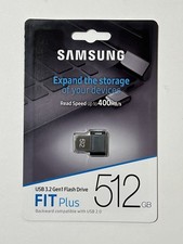 New Samsung 512GB FIT Plus USB 3.1 Gen 1 Type-A Flash Drive MUF-512AB/AM picture