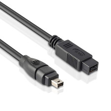 Firewire 800 to 400 9 Pin to 4 Pin Cable 6FT, DV to Firewire Cables IEEE 1394 picture