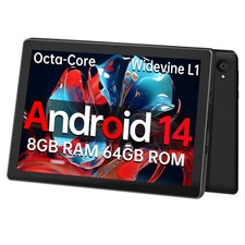 Urao 10.1 inch Android 14 Tablet 8GB RAM 64GB ROM IPS LCD Touchscreen WIFI picture