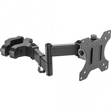 Amer PM111 FULL-MOTION POLE MONITOR MOUNT WITH EXTENDING 8IN ARM 1.1-2.4IN PO picture