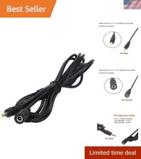 Versatile 10FT DC Power Extension Cable 4.0mm x 1.7mm for Indoor/Outdoor Use picture