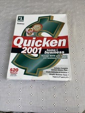 Quicken 2001 Home and Business NEW SEALED picture