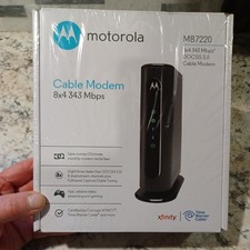 Motorola MB7220-10 Cable Modem 8x4 343 Mbps DOCSIS 3.0 NEW SEALED picture