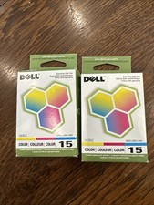 BRAND NEW Dell Computer UK852 15 Standard Capacity Color Ink Cartridge for V105 picture