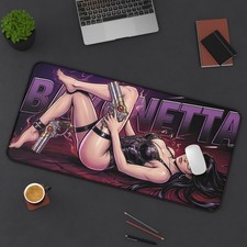 Bayonetta Desk Mat, Action Game Mouse Pad, Stylish Character Desk Decor picture