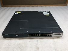 Cisco WS-C3560X-24P-S 24 Port PoE+ Gigabit Switch with Rack Ears picture