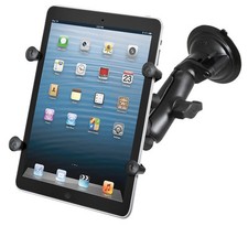 RAM-B-166-UN8U XGRIP UNIVERSAL SUCTION CUP CAR SUV MOUNT HOLDER FOR 7