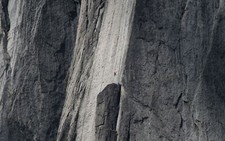 Landscape cliff nature gray rock Custom Gaming Mat Desk picture