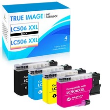 4PK Compatible LC506XXL LC506 Ink Cartridges for Brother MFC-J4557DW MFC-J4555DW picture