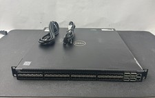 Dell Force 10 S4810P-AC 48-Port 10GB SFP+ & 4-Port QSFP+ Switch - READ picture