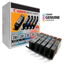 LOT OF 500 – Canon 280 PGI-280 / CLI-281 Black, Cyan, Magenta, Yellow picture