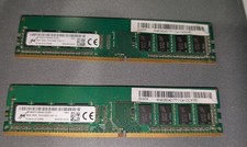 Micron 16GB (2x8GB KIT) DDR4 2400MHz PC4-2400T 1Rx8 Desktop RAM HMA81GU6AFR8N-UH picture
