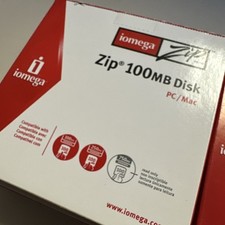 Genuine Iomega Zip Disk 100MB Factory Sealed Computer PC/Mac picture