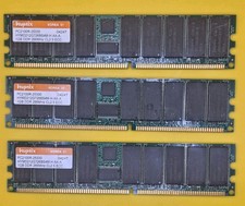 Lot Of 3 PC2100R-25330 Hynix 1GB PC2100 DDR-266MHz  184-Pin Memory picture