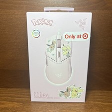 New Authentic Pokemon x Razer 2026 Cobra Wired Mouse Pikachu & Eevee Edition picture
