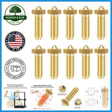 High Speed Printing Nozzles, 10PCS 0.4mm Brass Compatible with Various Models picture