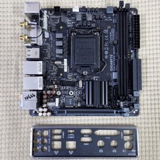 Gigabyte GA-Z170N-WIFI : Z170 DDR4 WIFI Mini-ITX Dual LAN.  Verified Working picture