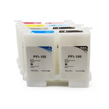 130ML/PC PFI 105 Refillable Ink Cartridge For Canon iPF 6300 6350 6300S 6350S picture