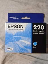 Epson 220 Cyan DURABrite Ultra ink cartridge - T220220-S - Cyan picture