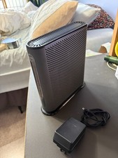 Motorola MG7700 AC1900 Dual-Band DOCSIS 3.0 Cable Modem WiFi Router w Power Cord picture